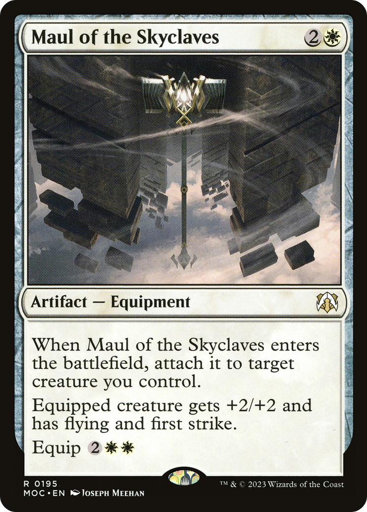Maul of the Skyclaves (MOC-195)  - March of the Machine Commander