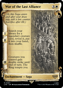 War of the Last Alliance (Showcase Scrolls) (LTR-487)  - The Lord of the Rings: Tales of Middle-earth: (Showcase)