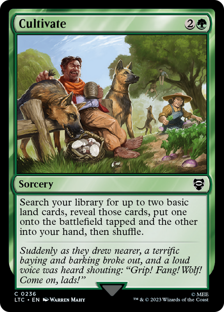 Cultivate (LTC-236)  - Tales of Middle-earth Commander