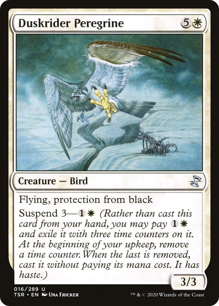 Duskrider Peregrine (TSR-016)  Foil - Time Spiral Remastered