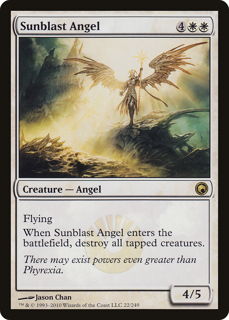 Sunblast Angel (SOM-022)  Foil - Scars of Mirrodin