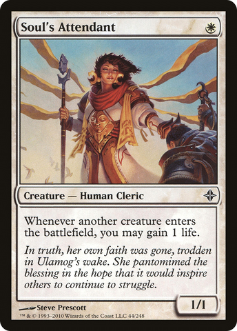 Soul's Attendant (ROE-044)  Foil - Rise of the Eldrazi