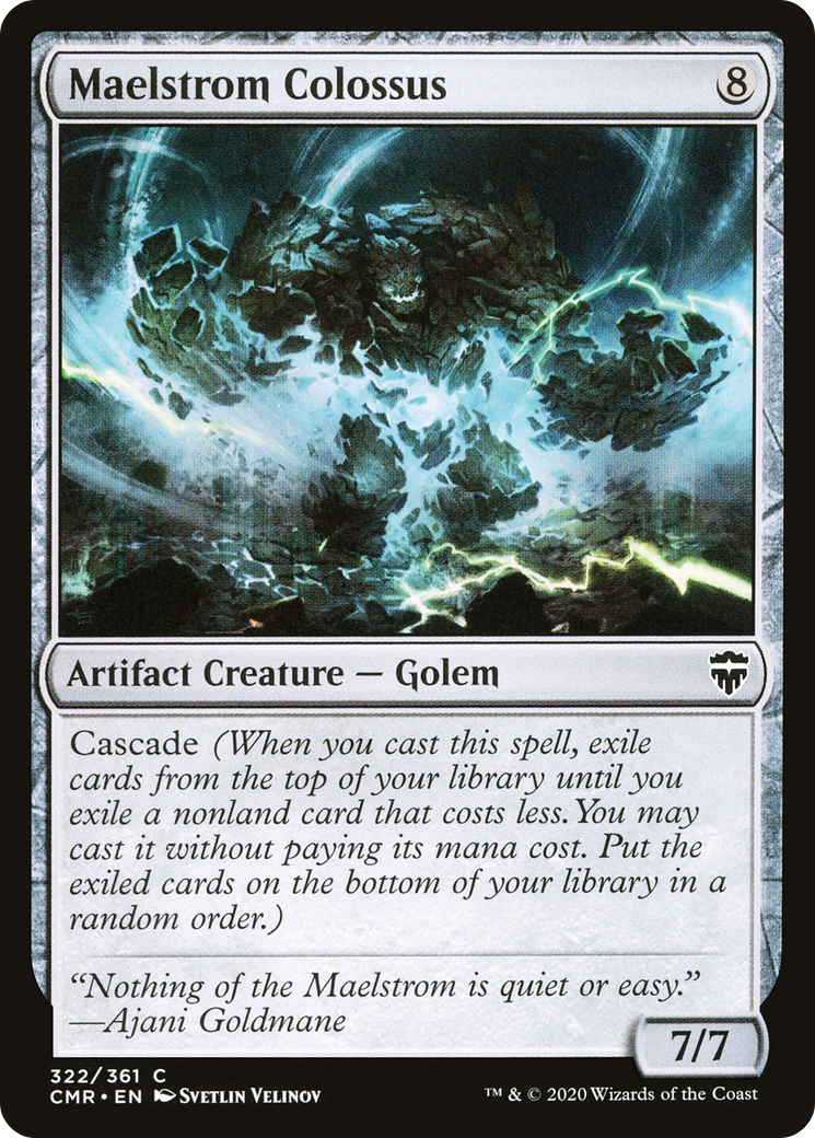 Maelstrom Colossus (CMR-322)  Foil - Commander Legends