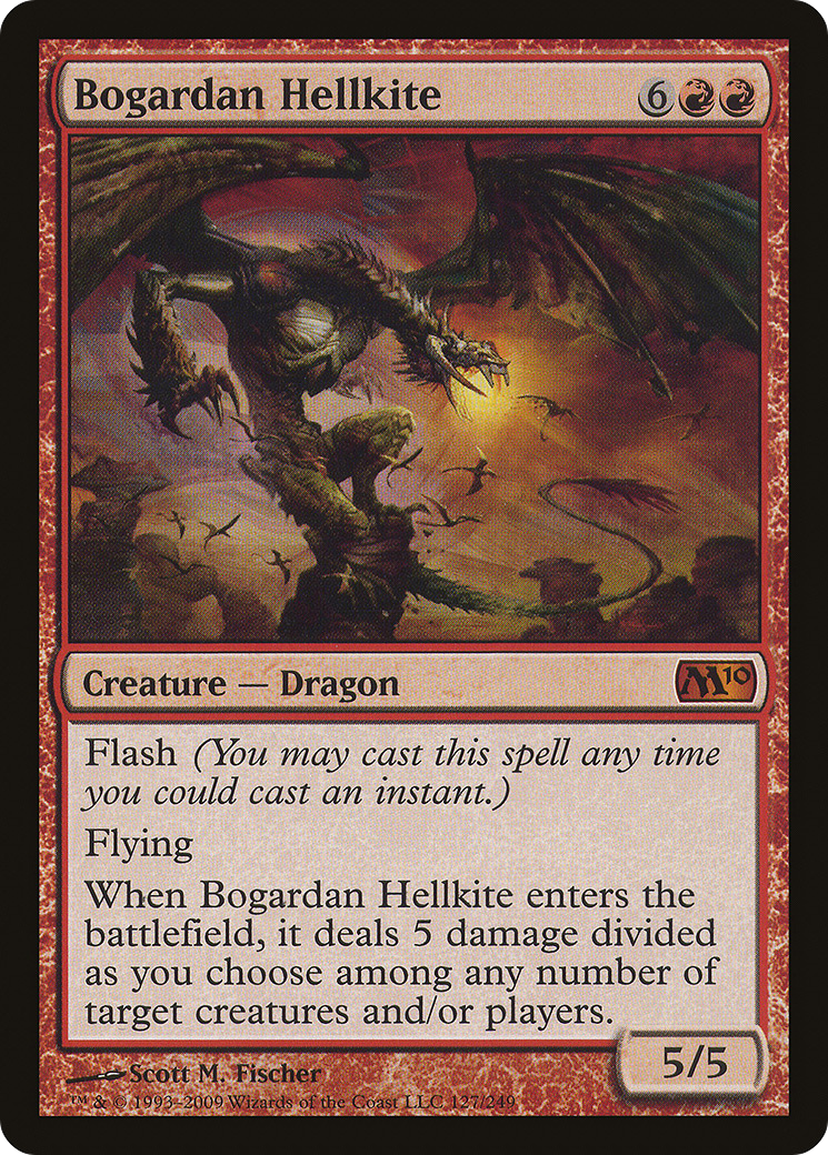 Bogardan Hellkite (M10-127)  Foil - Magic 2010
