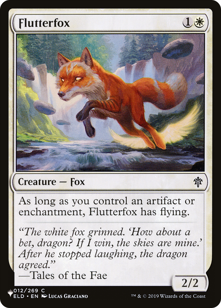 Flutterfox (LIST-ELD-12)  - The List