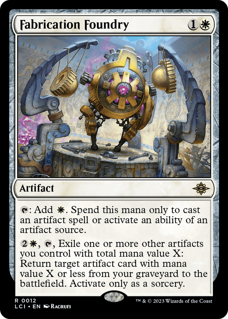 Fabrication Foundry (LCI-012)  Foil - The Lost Caverns of Ixalan
