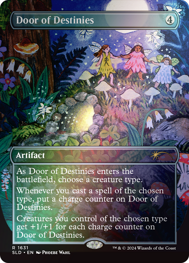 Door of Destinies (Rainbow Foil) (SLD-1631)  Foil - Secret Lair Drop (Borderless)