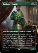 Emissary Green (Borderless) (CLU-005)  - Ravnica: Clue Edition