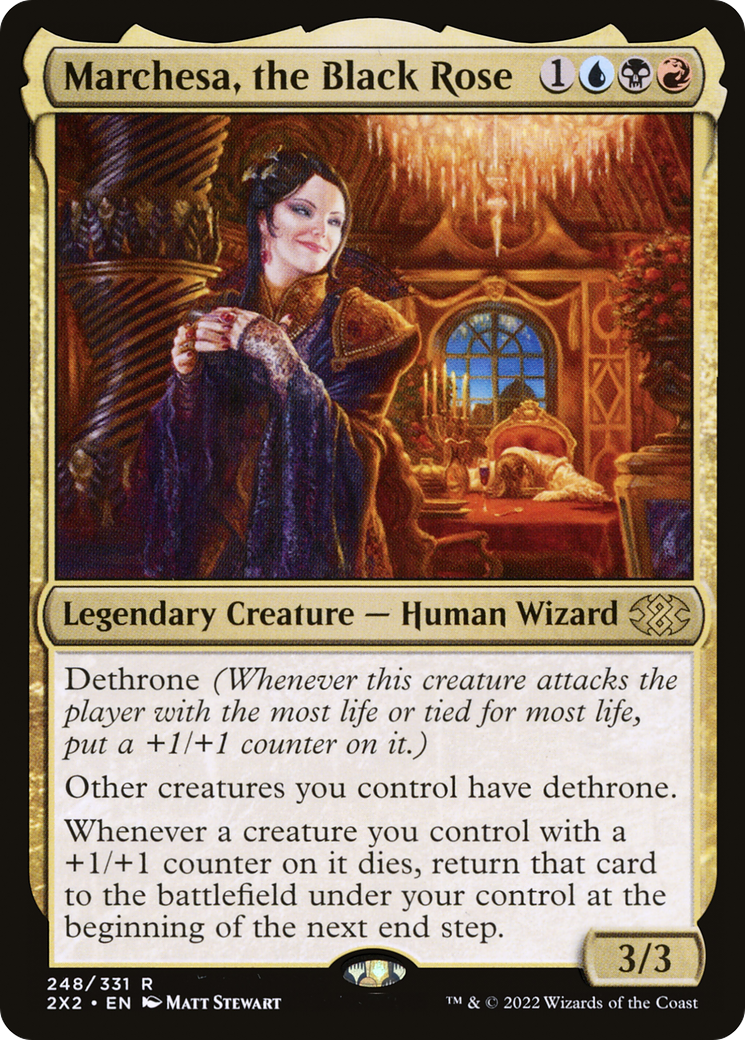 Marchesa, the Black Rose (2X2-248)  - Double Masters 2022