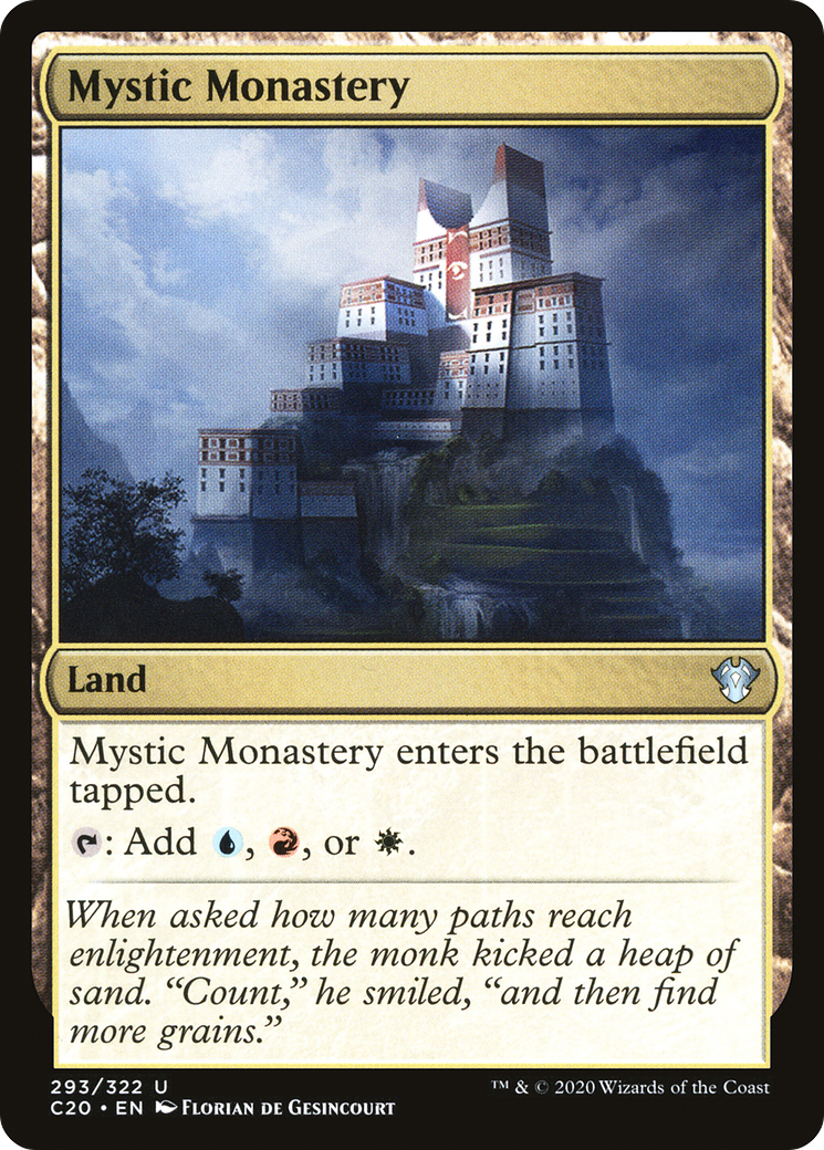 Mystic Monastery (C20-293)  - Commander 2020