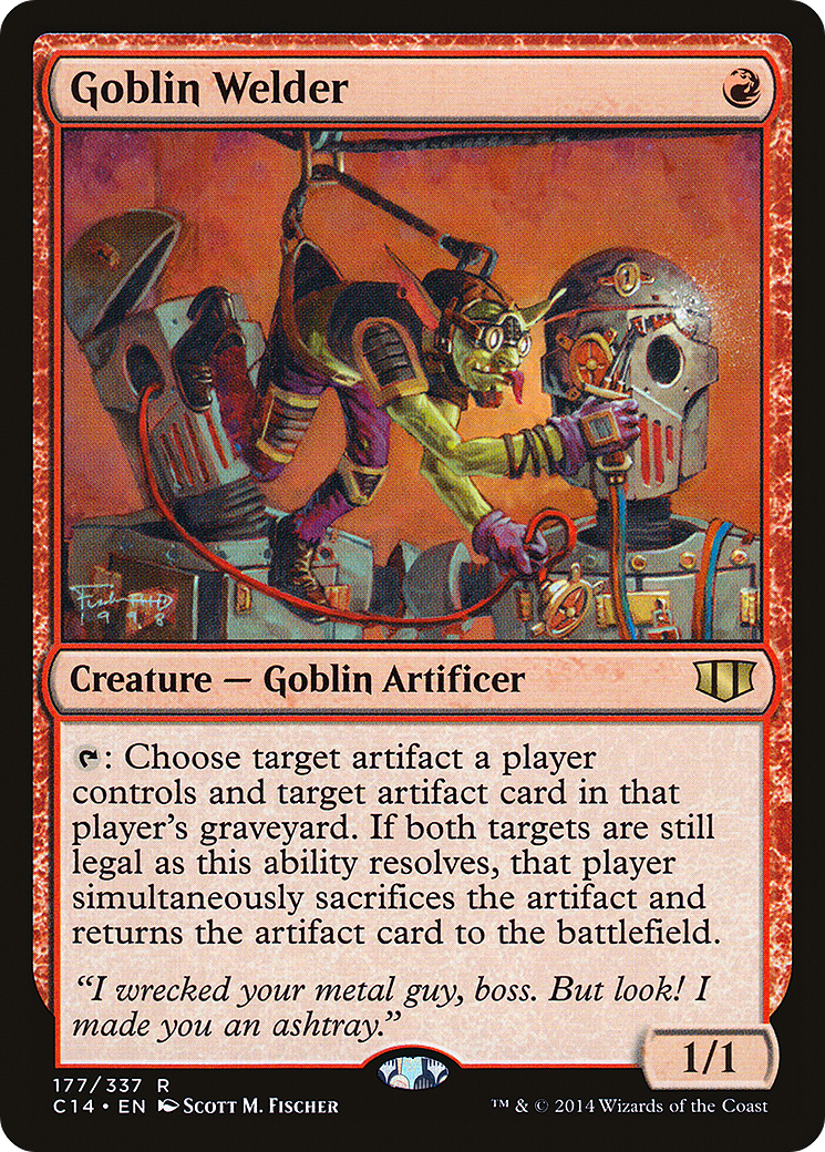 Goblin Welder (C14-177)  - Commander 2014