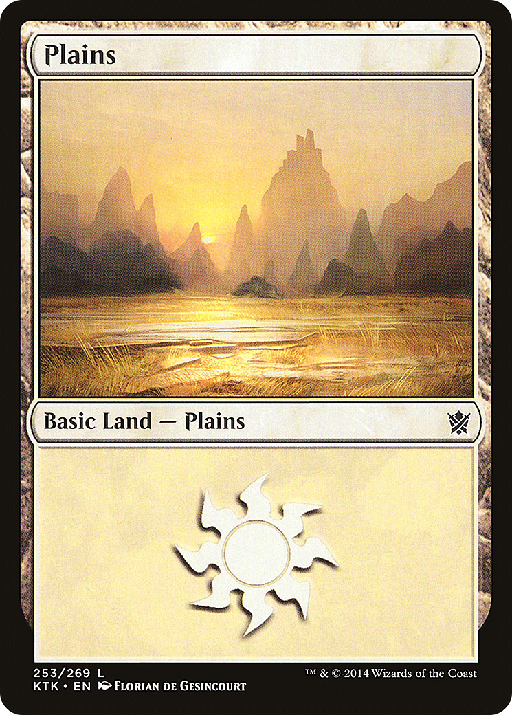 Plains (253) (KTK-253)  - Khans of Tarkir