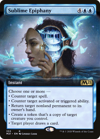 Sublime Epiphany (Extended Art) (M21-355)  Foil - Core Set 2021: (Extended Art)