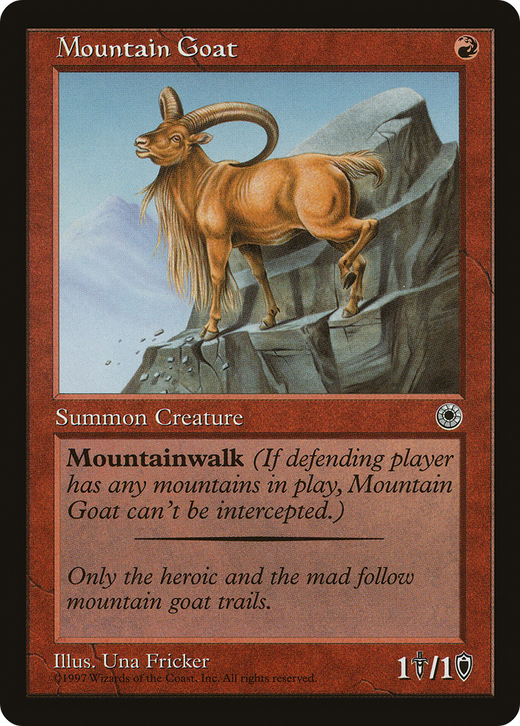 Mountain Goat (POR-)  - Portal