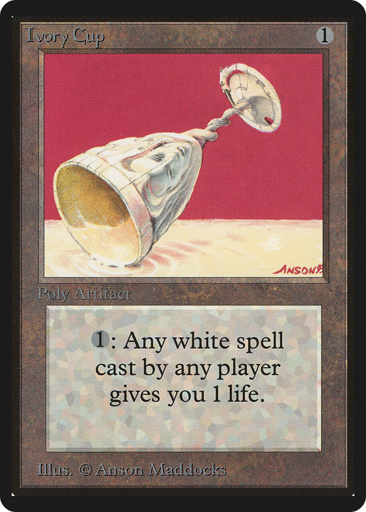 Ivory Cup (LEB-)  - Limited Edition Beta