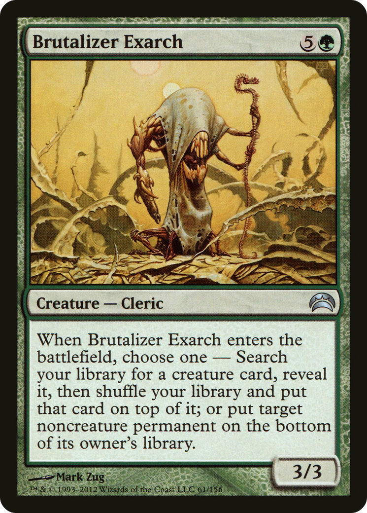 Brutalizer Exarch (PC2-061)  Foil - Planechase 2012