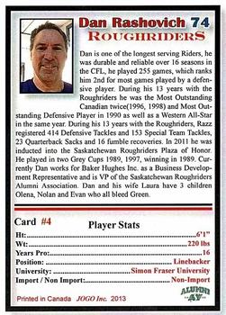 2013 Jogo CFL Alumni Association