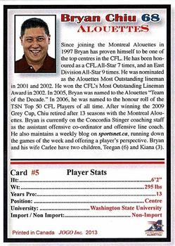 2013 Jogo CFL Alumni Association