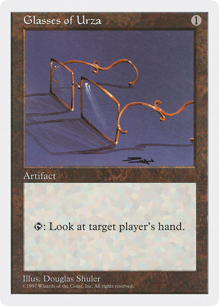 Glasses of Urza (5ED-)  - Fifth Edition