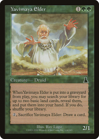 Yavimaya Elder (UDS-124)  Foil - Urza's Destiny