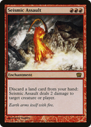 Seismic Assault (8ED-219★) - Eighth Edition Foil