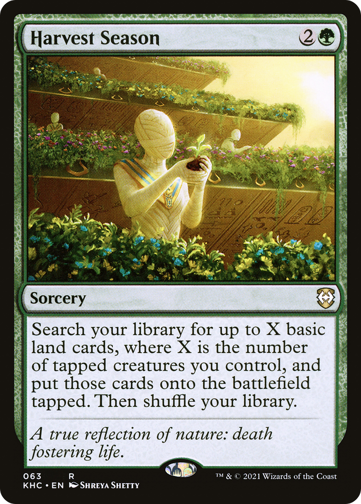 Harvest Season (KHC-063)  - Kaldheim Commander