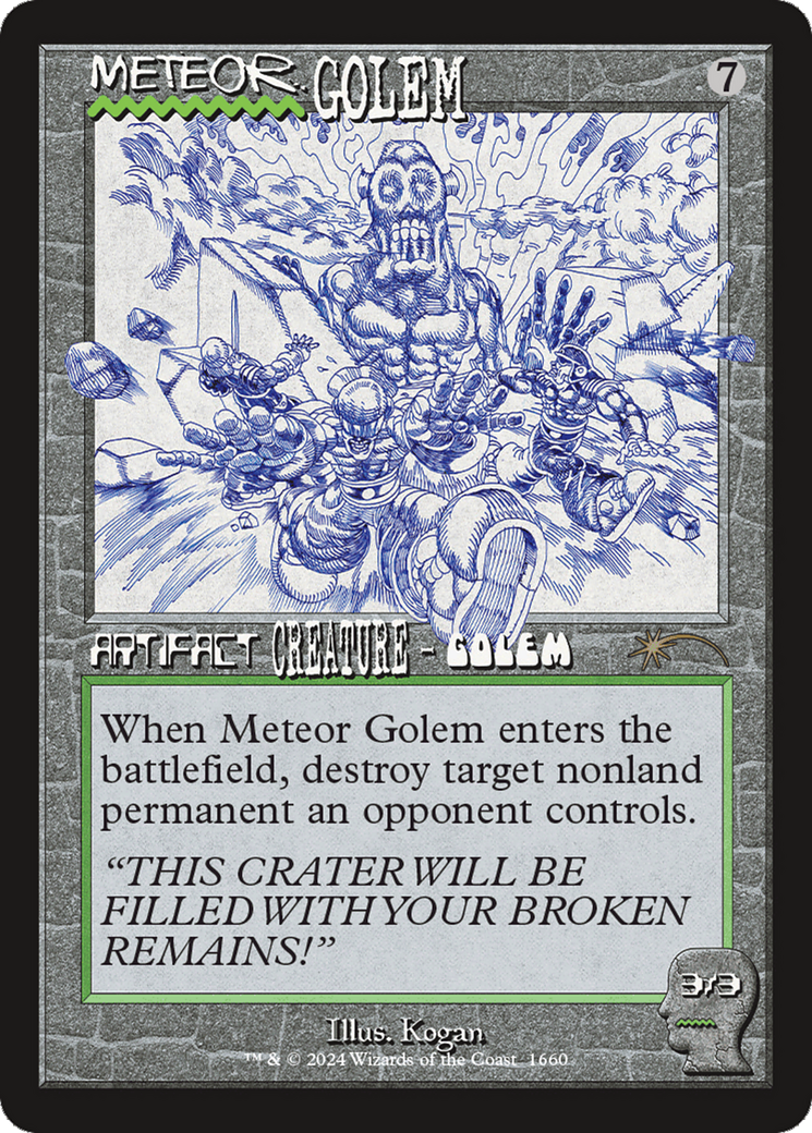 Meteor Golem (1660) (SLD-1660)  - Secret Lair Drop