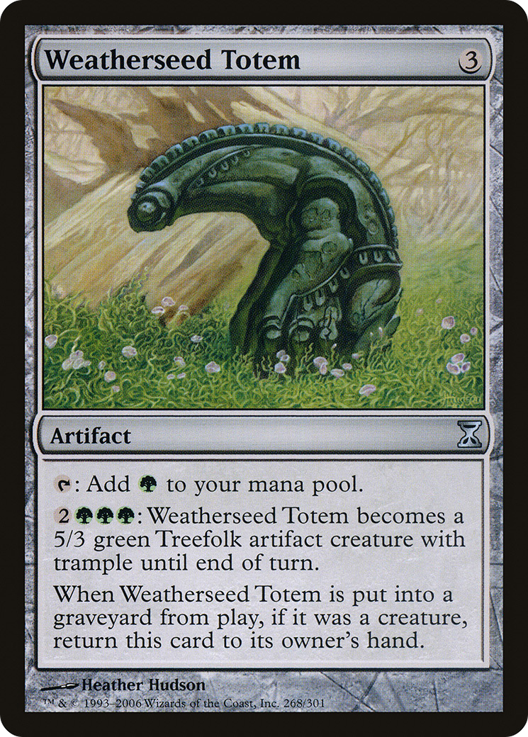 Weatherseed Totem (TSP-268)  Foil - Time Spiral