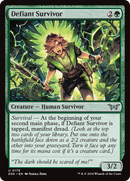 Defiant Survivor (DSK-175)  - Duskmourn: House of Horror