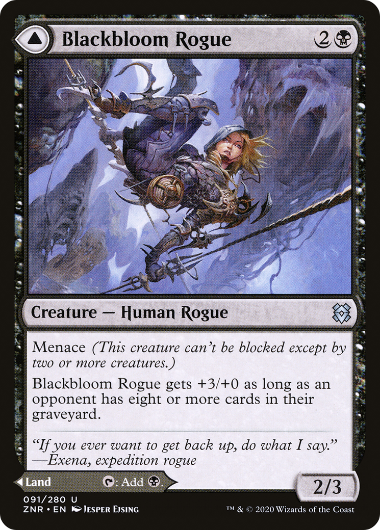 Blackbloom Rogue (ZNR-091)  - Zendikar Rising