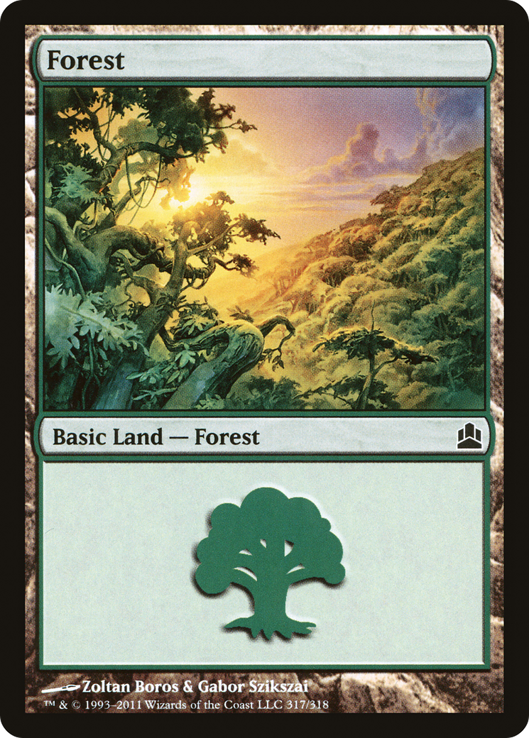 Forest (317) (CMD-317)  - Commander 2011