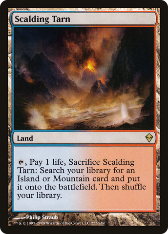 Scalding Tarn (ZEN-223) - Zendikar Foil