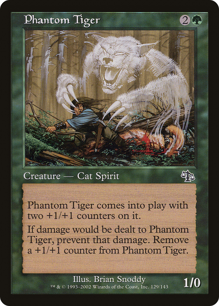 Phantom Tiger (JUD-129)  Foil - Judgment
