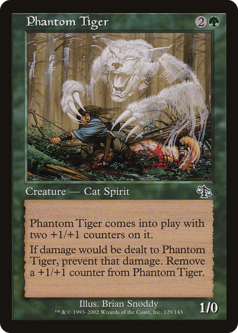 Phantom Tiger (JUD-129)  Foil - Judgment