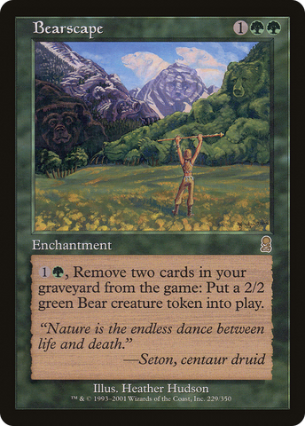 Bearscape (ODY-229)  Foil - Odyssey