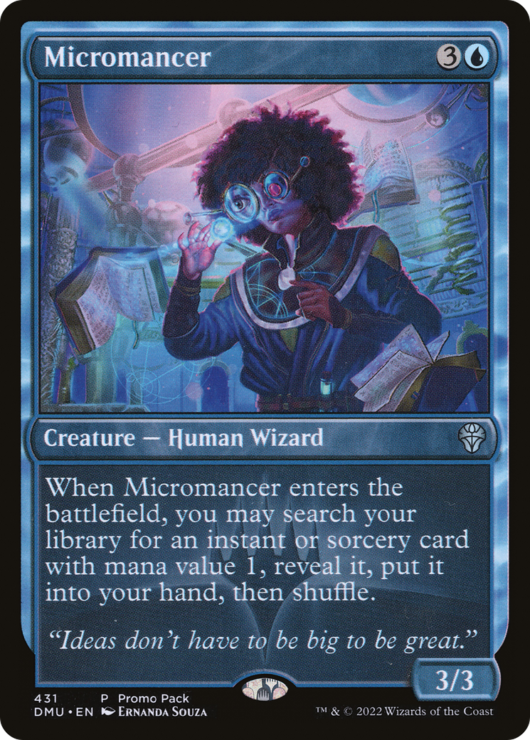 Micromancer (PPDMU-431)  Foil - Dominaria United