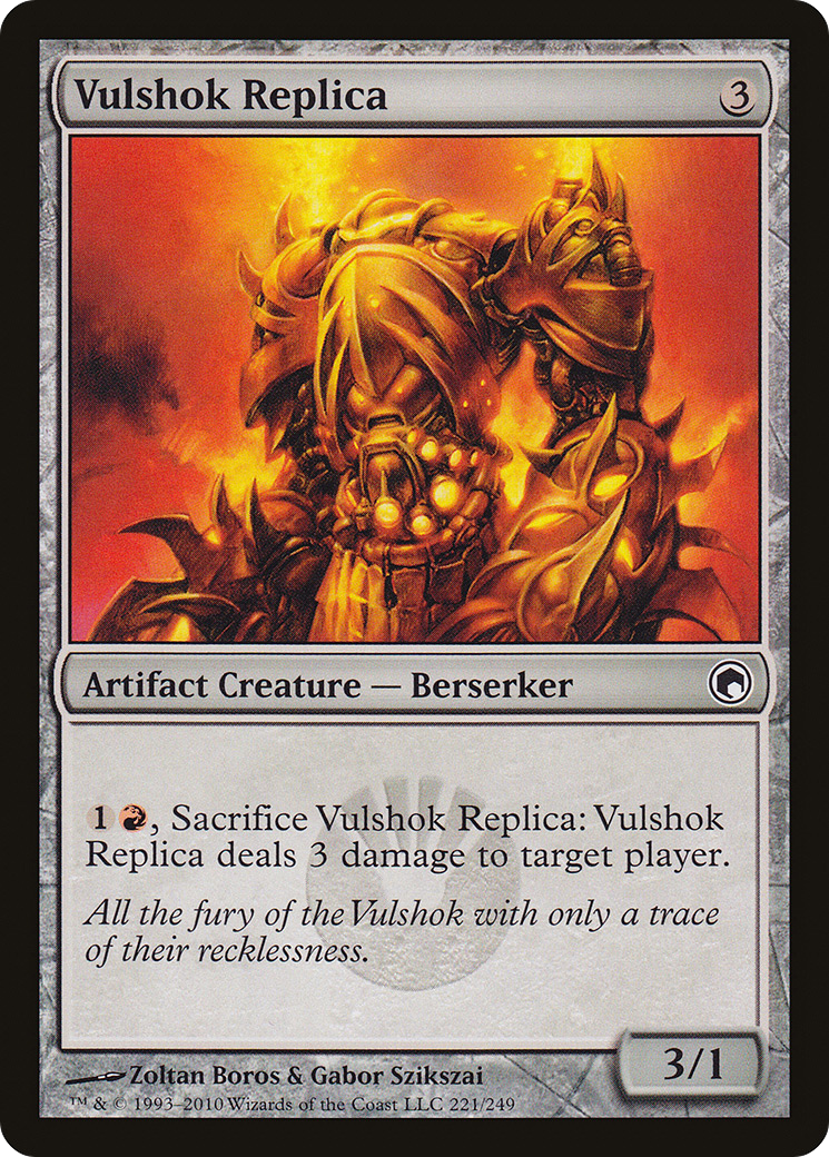 Vulshok Replica (SOM-221)  Foil - Scars of Mirrodin