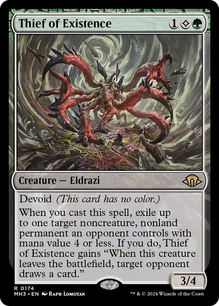 Thief of Existence (MH3-174) - Modern Horizons 3: (devoid) Foil