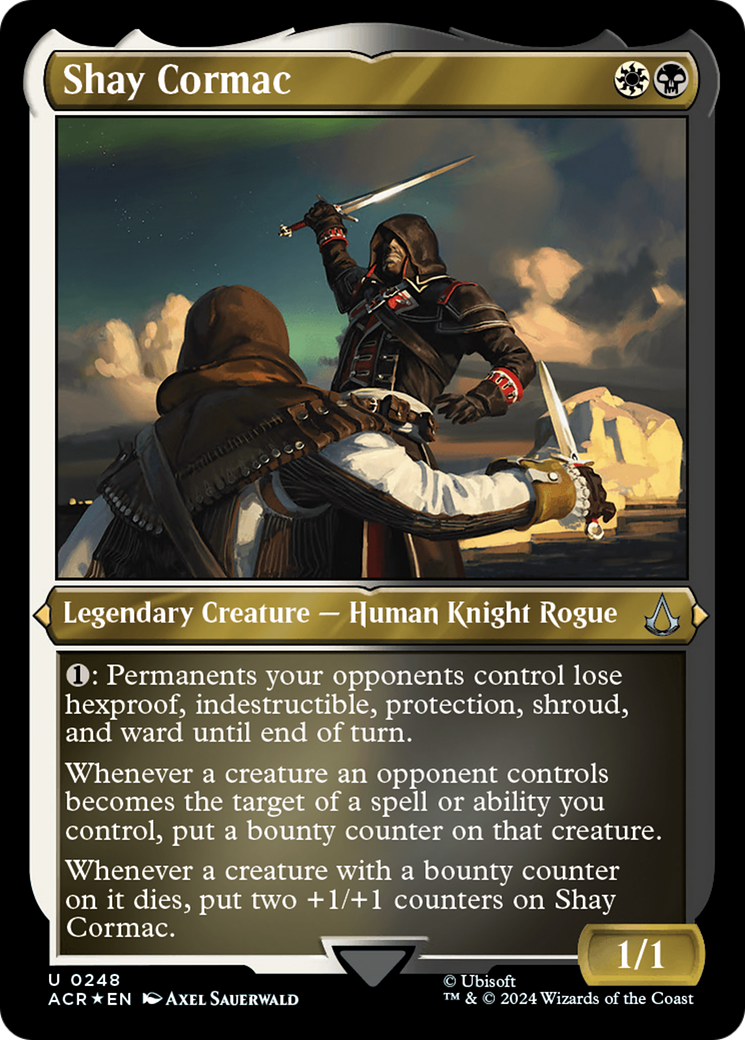 Shay Cormac (ACR-248)  Etched Foil - Assassin's Creed