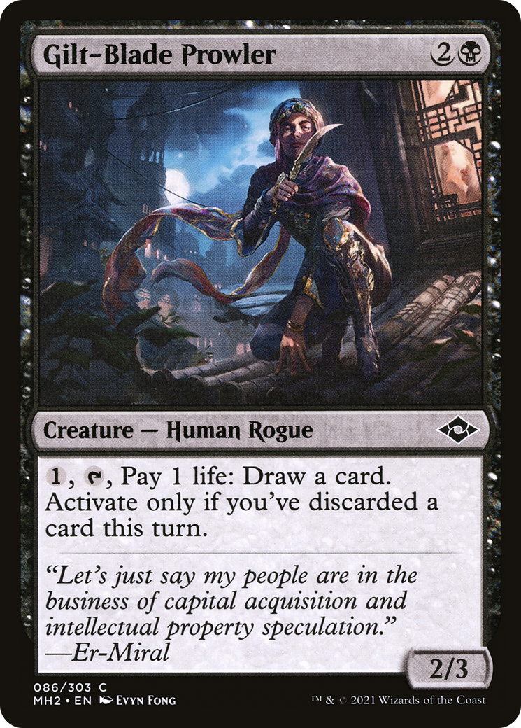 Gilt-Blade Prowler (MH2-086)  - Modern Horizons 2