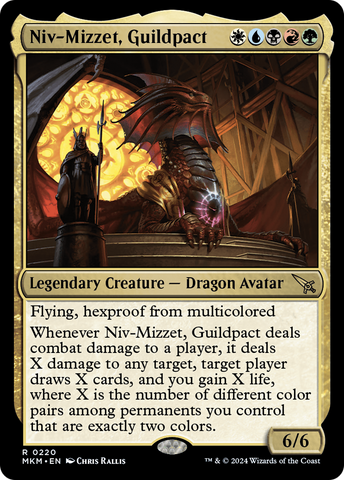 Niv-Mizzet, Guildpact (MKM-220)  - Murders at Karlov Manor