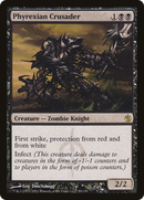 Phyrexian Crusader (MBS-050)  Foil - Mirrodin Besieged