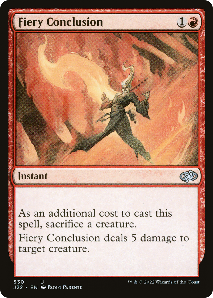Fiery Conclusion (J22-530)  - Jumpstart 2022