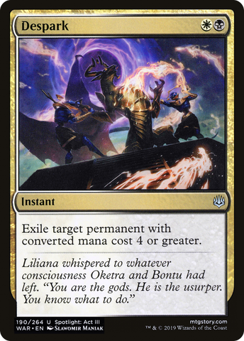 Despark (WAR-190)  Foil - War of the Spark