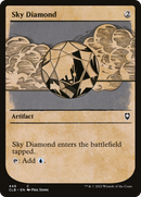 Sky Diamond (Showcase) (CLB-449) - Commander Legends: Battle for Baldur's Gate: (Showcase) Foil