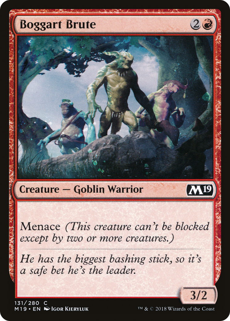 Boggart Brute (M19-131)  Foil - Core Set 2019