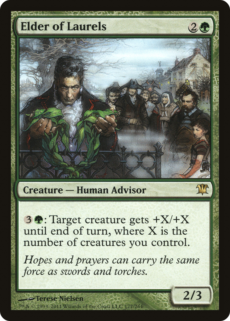 Elder of Laurels (ISD-177)  - Innistrad