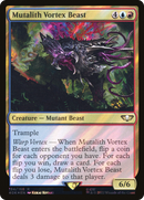 Mutalith Vortex Beast (Surge Foil) (40K-134) - Warhammer 40,000 Commander Foil