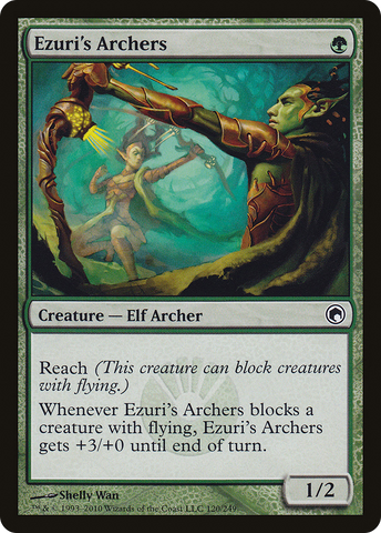 Ezuri's Archers (SOM-120)  Foil - Scars of Mirrodin