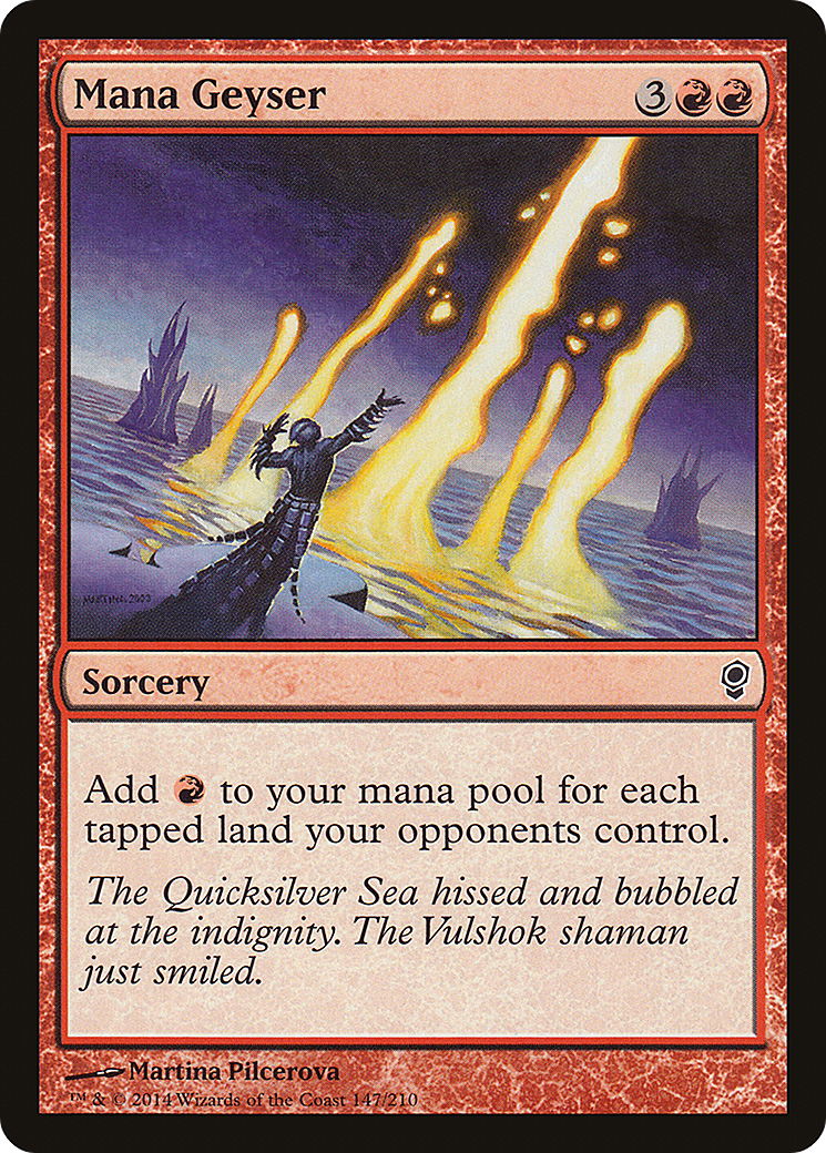 Mana Geyser (CNS-147)  Foil - Conspiracy